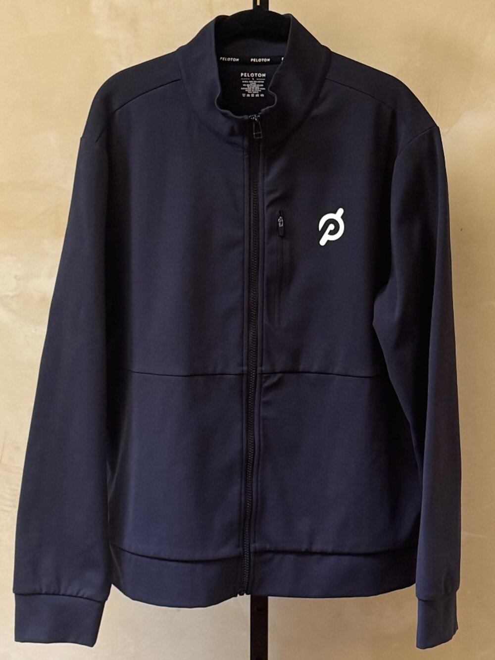 Peloton Full Zip Men's Jacket Mock Neck Size Large